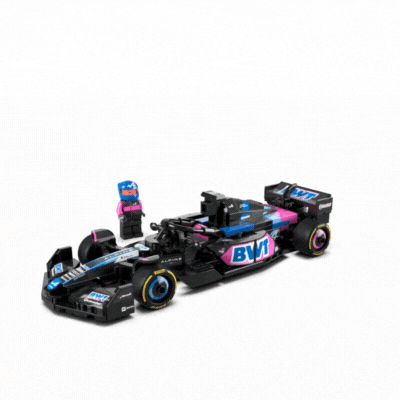 LEGO Speed Champions Mașina de curse BWT Alpine F1 Team A524